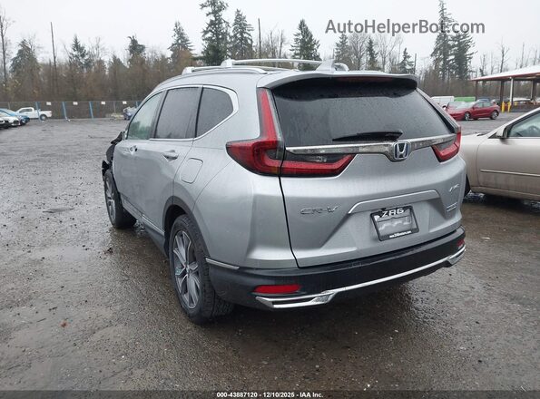 7FART6H96ME011486 2021 HONDA CR-V HYBRID Silver Trasero izquierdo