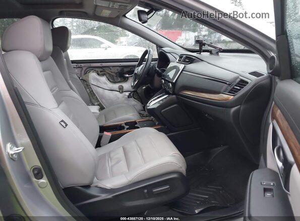 7FART6H96ME011486 2021 HONDA CR-V HYBRID Silver Vista interior delantera
