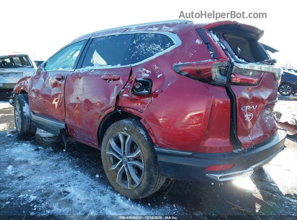 7FART6H96ME034251 2021 HONDA CR-V HYBRID Красный Задняя левая четверть