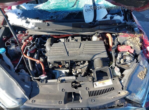 7FART6H96ME034251 2021 HONDA CR-V HYBRID Красный Вид сзади