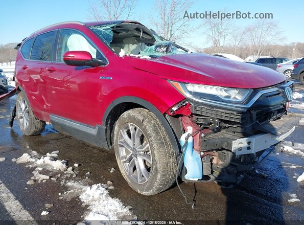 7FART6H96ME034251 2021 HONDA CR-V HYBRID Красный Передняя правая четверть