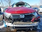2021 Honda Cr-v Hybrid Touring Красный vin: 7FART6H96ME034251