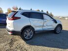 2020 Honda Cr-v Touring White vin: 7FART6H97LE009132