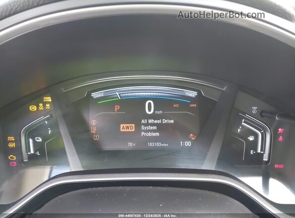 7FART6H97ME012663 2021 HONDA CR-V HYBRID White Հետևի նստատեղերի տեսք