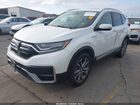 2021 Honda Cr-v Hybrid Touring White vin: 7FART6H97ME012663