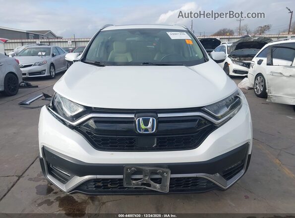 7FART6H97ME012663 2021 HONDA CR-V HYBRID White Սալոնի հետևի տեսք
