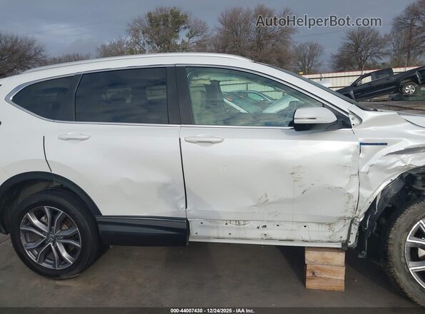 7FART6H97ME012663 2021 HONDA CR-V HYBRID White Սալոնի 360 աստիճան տեսք