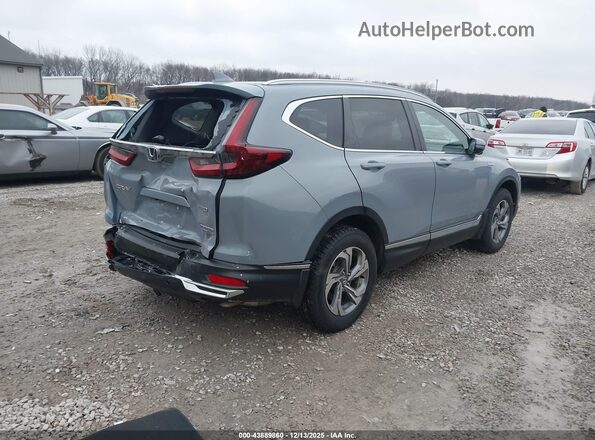 7FART6H98ME019895 2021 HONDA CR-V HYBRID Синий Задняя правая четверть