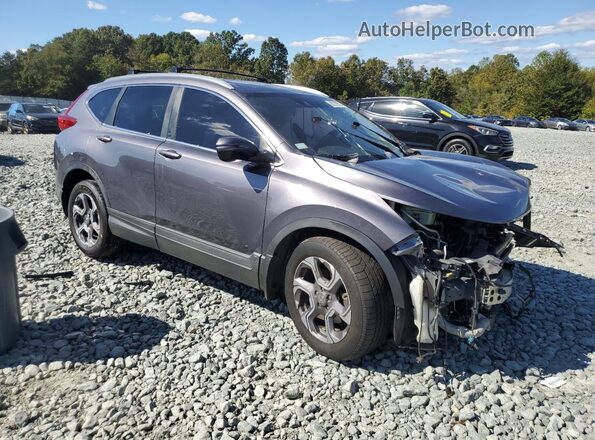 7FARW1H88JE034202 2018 HONDA CRV Gray Передня права чверть