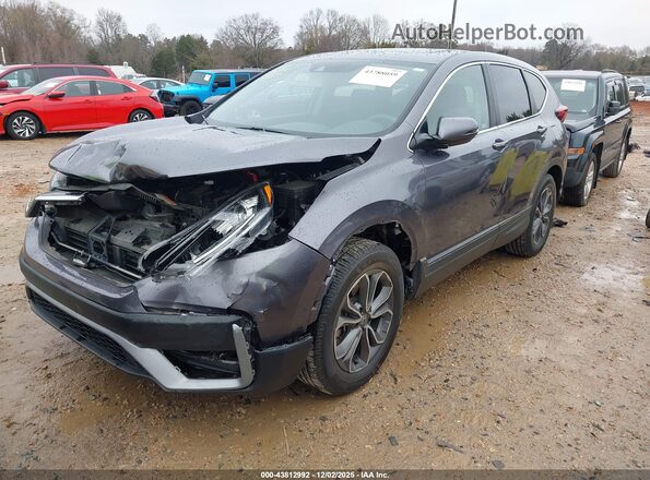 7FARW2H59NE033786 2022 HONDA CR-V Blue Передня ліва чверть