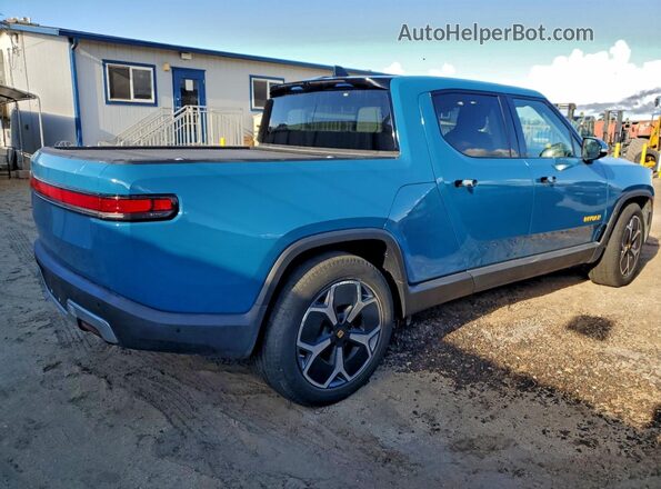 7FCTGAAA0NN010702 2022 RIVIAN R1T Blue Tył prawy