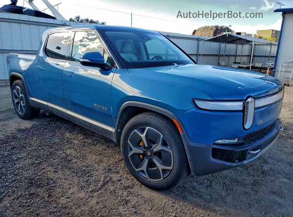 7FCTGAAA0NN010702 2022 RIVIAN R1T Blue Przód prawy