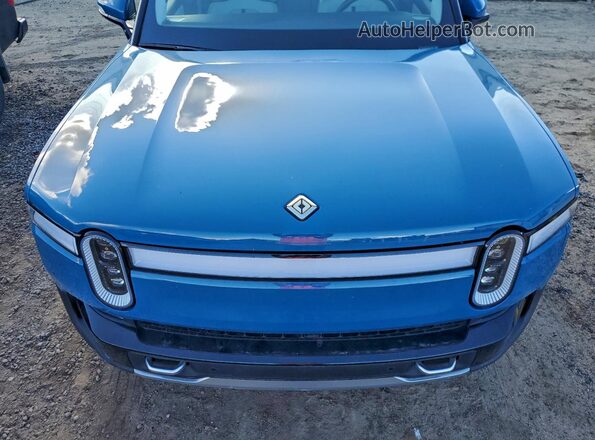 7FCTGAAA0NN010702 2022 RIVIAN R1T Blue Widok wnętrza z tyłu