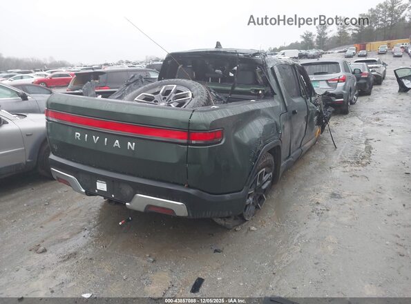7FCTGAAA1PN019654 2023 RIVIAN R1T Зеленый Задняя правая четверть