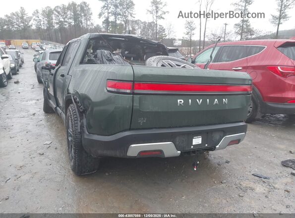 7FCTGAAA1PN019654 2023 RIVIAN R1T Зеленый Задняя левая четверть