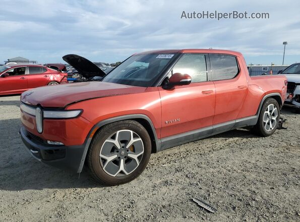 7FCTGAAA3NN006644 2022 RIVIAN R1T Maroon Przód lewy