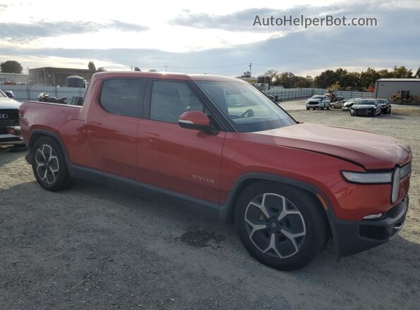 7FCTGAAA3NN006644 2022 RIVIAN R1T Maroon Przód prawy