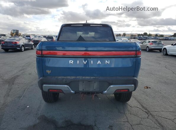 7FCTGAAA3PN023740 2023 RIVIAN R1T Синий Вид сзади