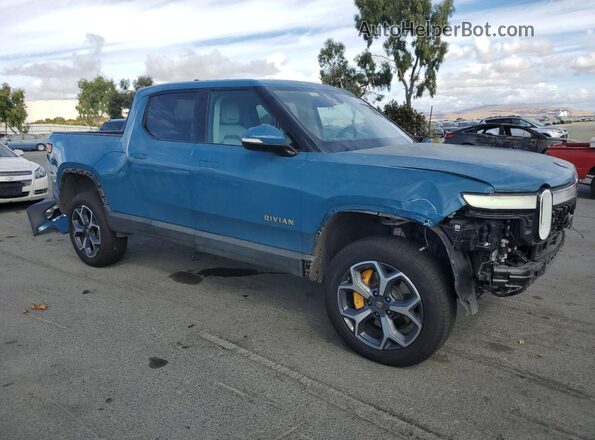7FCTGAAA3PN023740 2023 RIVIAN R1T Синий Передняя правая четверть