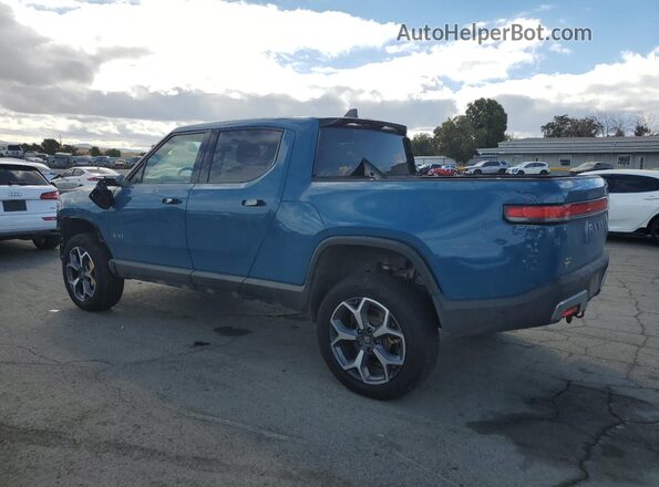 7FCTGAAA3PN023740 2023 RIVIAN R1T Синий Задняя левая четверть