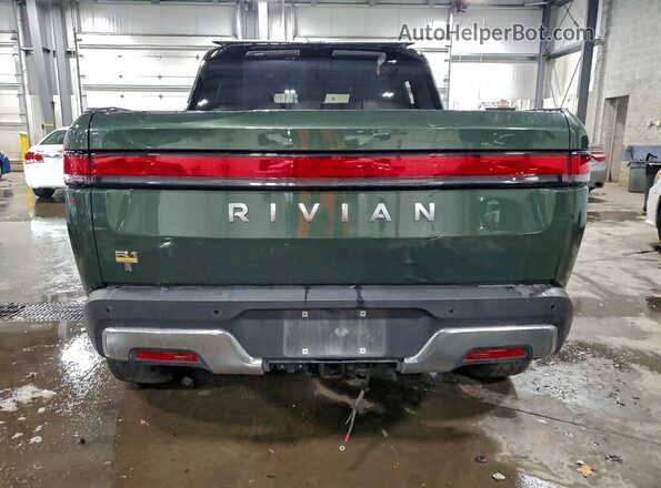 7FCTGAAA5NN010761 2022 RIVIAN R1T Green Vista trasera