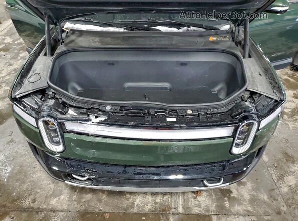 7FCTGAAA5NN010761 2022 RIVIAN R1T Green Vista interior trasera