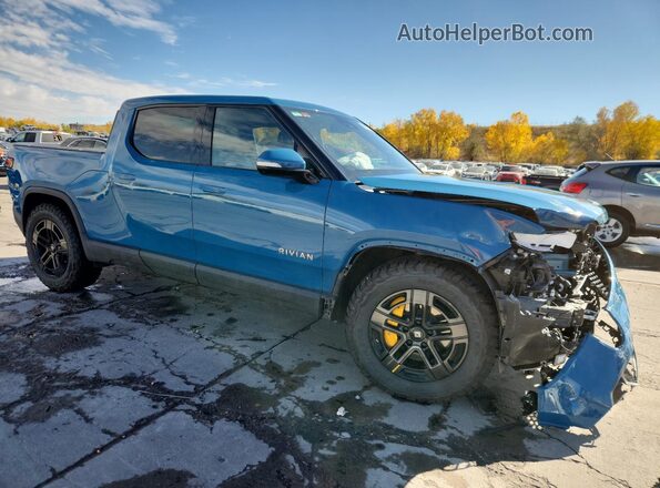 7FCTGAAAXNN015616 2022 RIVIAN R1T Blue Przód prawy