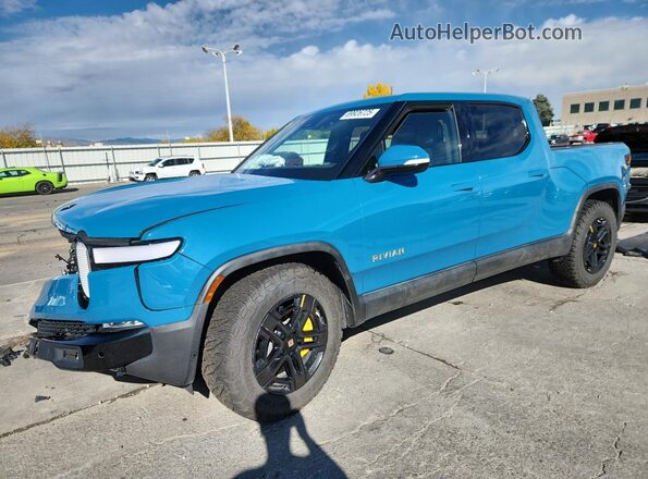 7FCTGAAAXNN015616 2022 RIVIAN R1T Blue Przód lewy