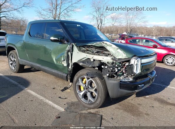 7FCTGAAL1PN024435 2023 RIVIAN R1T Зеленый Передняя правая четверть