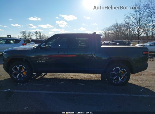 7FCTGAAL1PN024435 2023 RIVIAN R1T Зеленый Вид задней части салона