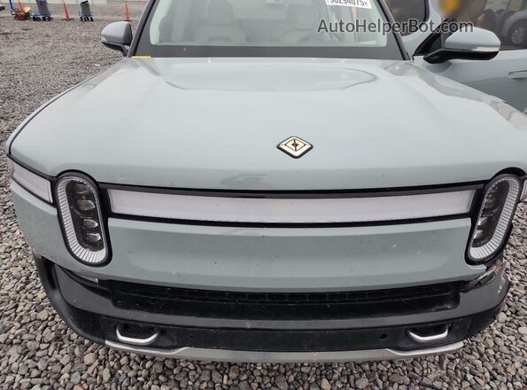 7FCTGAAL9NN015396 2022 RIVIAN R1T Синий Вид задней части салона