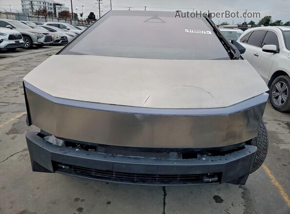 7G2CEHED3SA067649 2025 TESLA CYBERTRUCK Серебряный Вид сзади