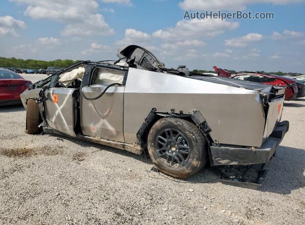7G2CEHED4SA067482 2025 TESLA CYBERTRUCK Серебряный Задняя левая четверть