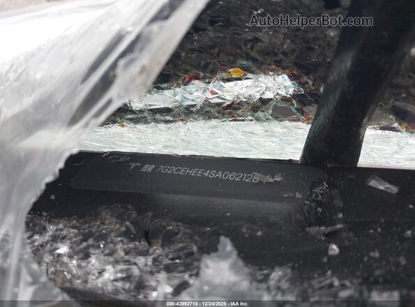 7G2CEHEE4SA062128 2025 TESLA CYBERTRUCK Silver Widok komory silnika