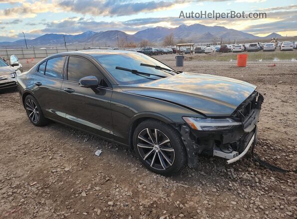 7JR102TZ2MG113389 2021 VOLVO S60 Угольный Передняя правая четверть