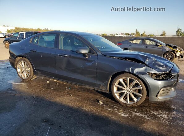 7JRA22TK4KG014437 2019 VOLVO S60 Синий Передняя правая четверть