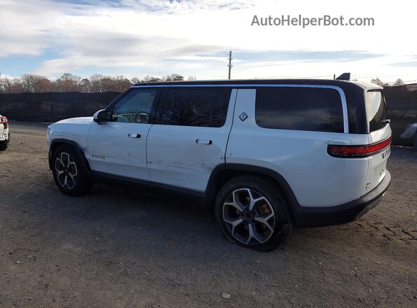 7PDSGABA6RN041483 2024 RIVIAN R1S Белый Задняя левая четверть