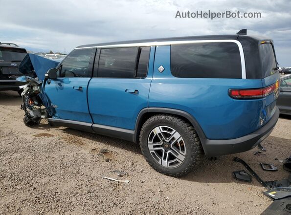 7PDSGABL5PN003676 2023 RIVIAN R1S Blue Հետևի ձախ