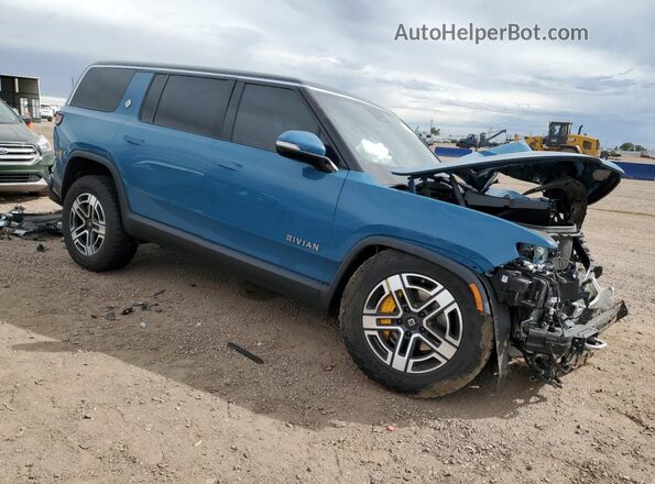 7PDSGABL5PN003676 2023 RIVIAN R1S Blue Առջևի աջ