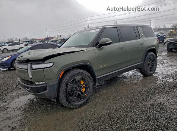 7PDSGABL6RN034809 2024 RIVIAN R1S Green Front left