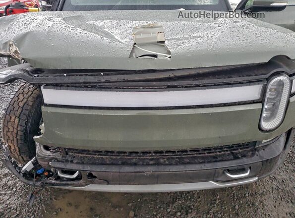 7PDSGABL6RN034809 2024 RIVIAN R1S Green Engine compartment view