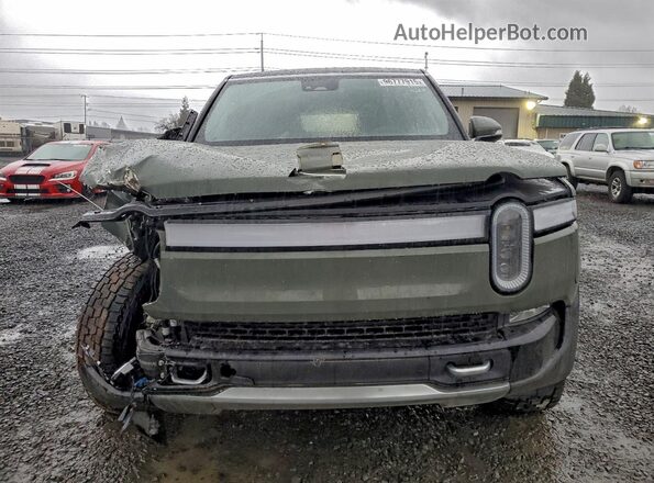 7PDSGABL6RN034809 2024 RIVIAN R1S Green Front view