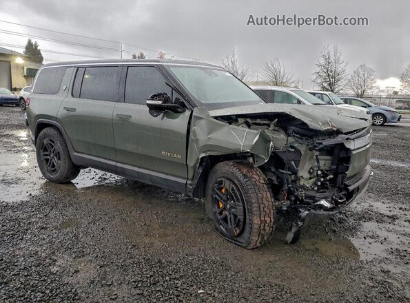 7PDSGABL6RN034809 2024 RIVIAN R1S Green Front right