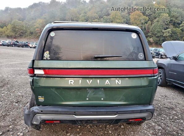 7PDSGABLXPN020988 2023 RIVIAN R1S Green Вид ззаду