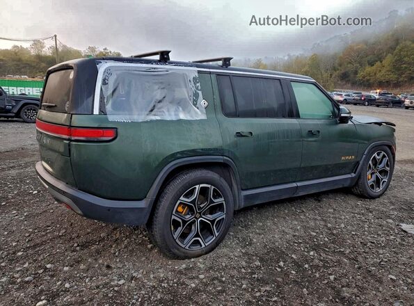 7PDSGABLXPN020988 2023 RIVIAN R1S Green Задня права чверть