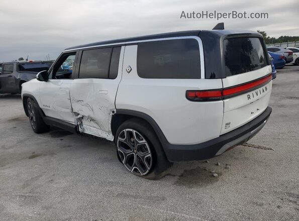 7PDSGBBA0RN040075 2024 RIVIAN R1S Белый Задняя левая четверть