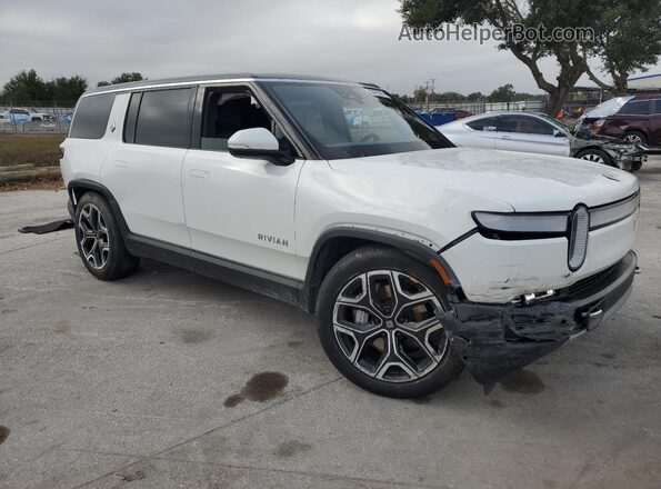 7PDSGBBA0RN040075 2024 RIVIAN R1S Белый Передняя правая четверть