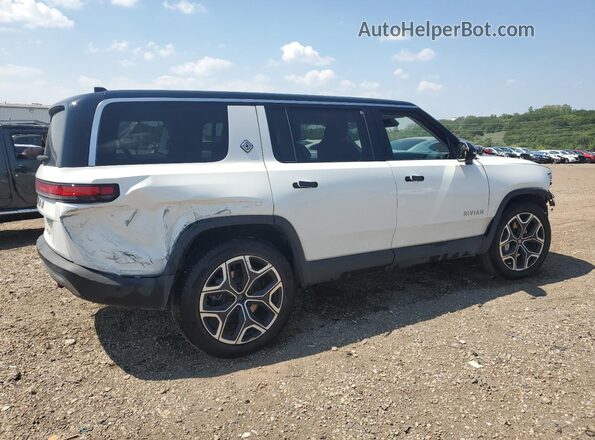 7PDSGBBA8SN047751 2025 RIVIAN R1S Белый Задняя правая четверть