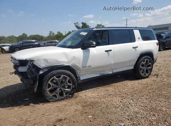 7PDSGBBA8SN047751 2025 RIVIAN R1S Белый Передняя левая четверть