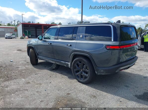 7PDSGBBAXSN064535 2025 RIVIAN R1S Gray Задня ліва чверть